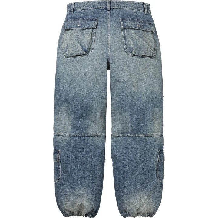 Supreme Y's by Yohji Yamamoto Denim Utility Pant Washed Blue