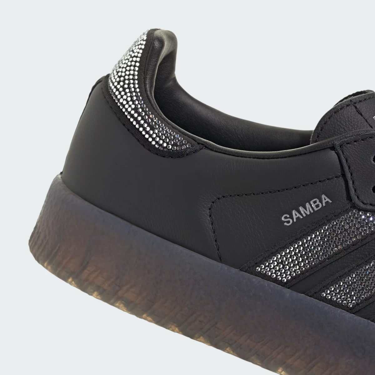 IH4045 adidas Sambae Core Black Silver Metallic Gum (Women's)