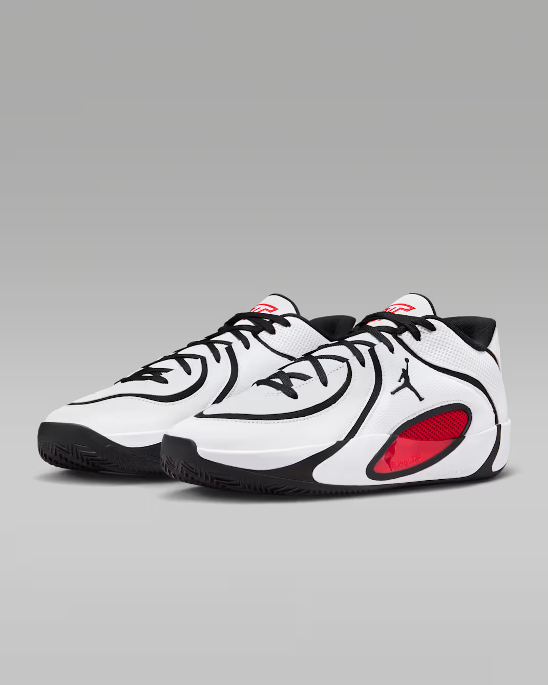 HQ4613-101 Nike Jordan Tatum 4 White Black University Red (HQ4614-101) (Men's)