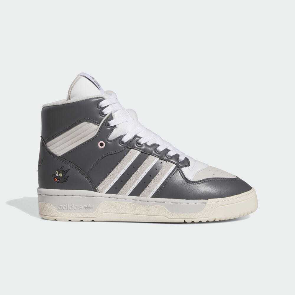 IE7565 The Simpsons Ã adidas Originals Rivalry High Scratchy Gray Five (Men's)