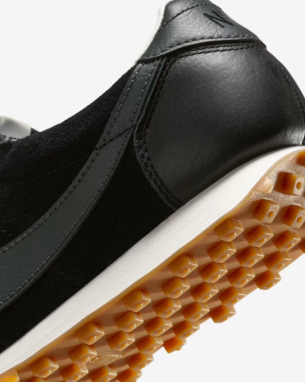 IO9596-002 Nike LD-1000 Suede Black Sail Gum Light Brown Dark Smoke (Women's)