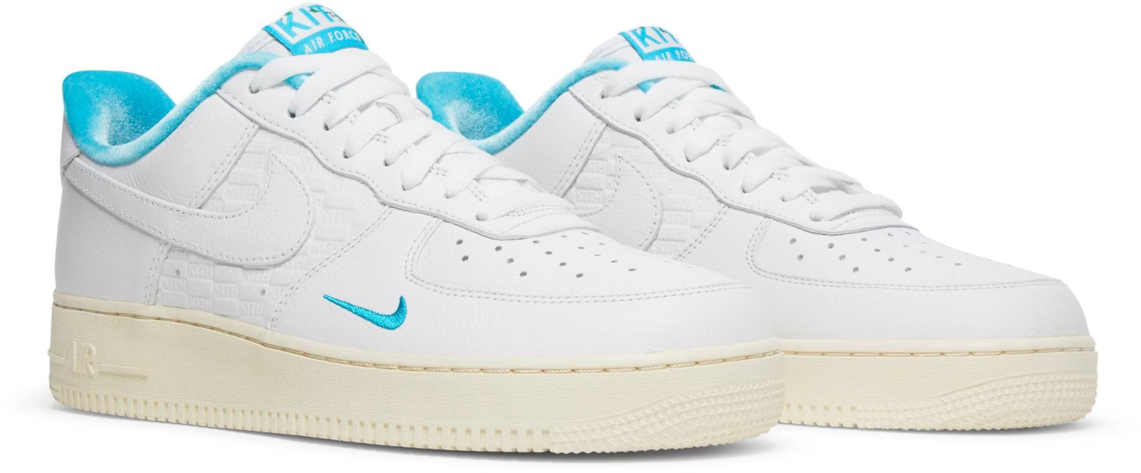 DC9555-100 KITH Ã Nike Air Force 1 Low Hawaii Blue Lagoon (Men's)