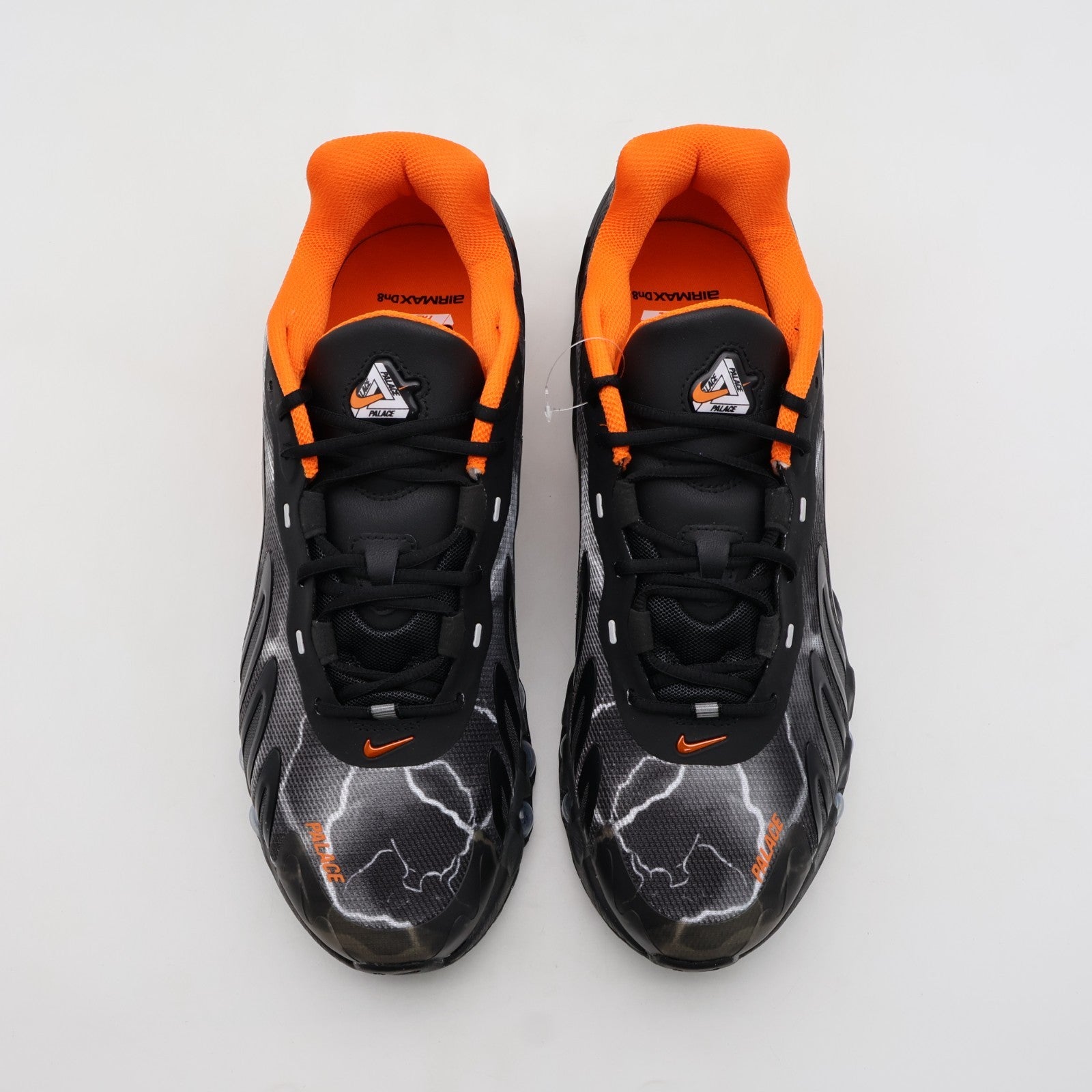 IB4181-001 PALACE x Nike Air Max DN8 Black Safety Orange Particle Grey (Men's)