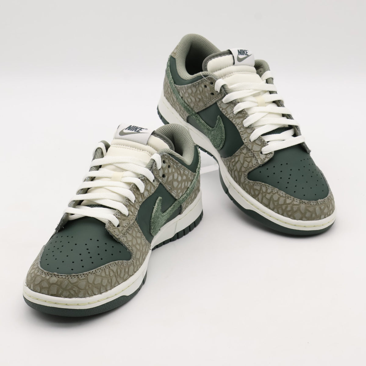 HF4878-053 Nike Dunk Low Retro PRM Vintage Green and Dark Stucco (Men's)