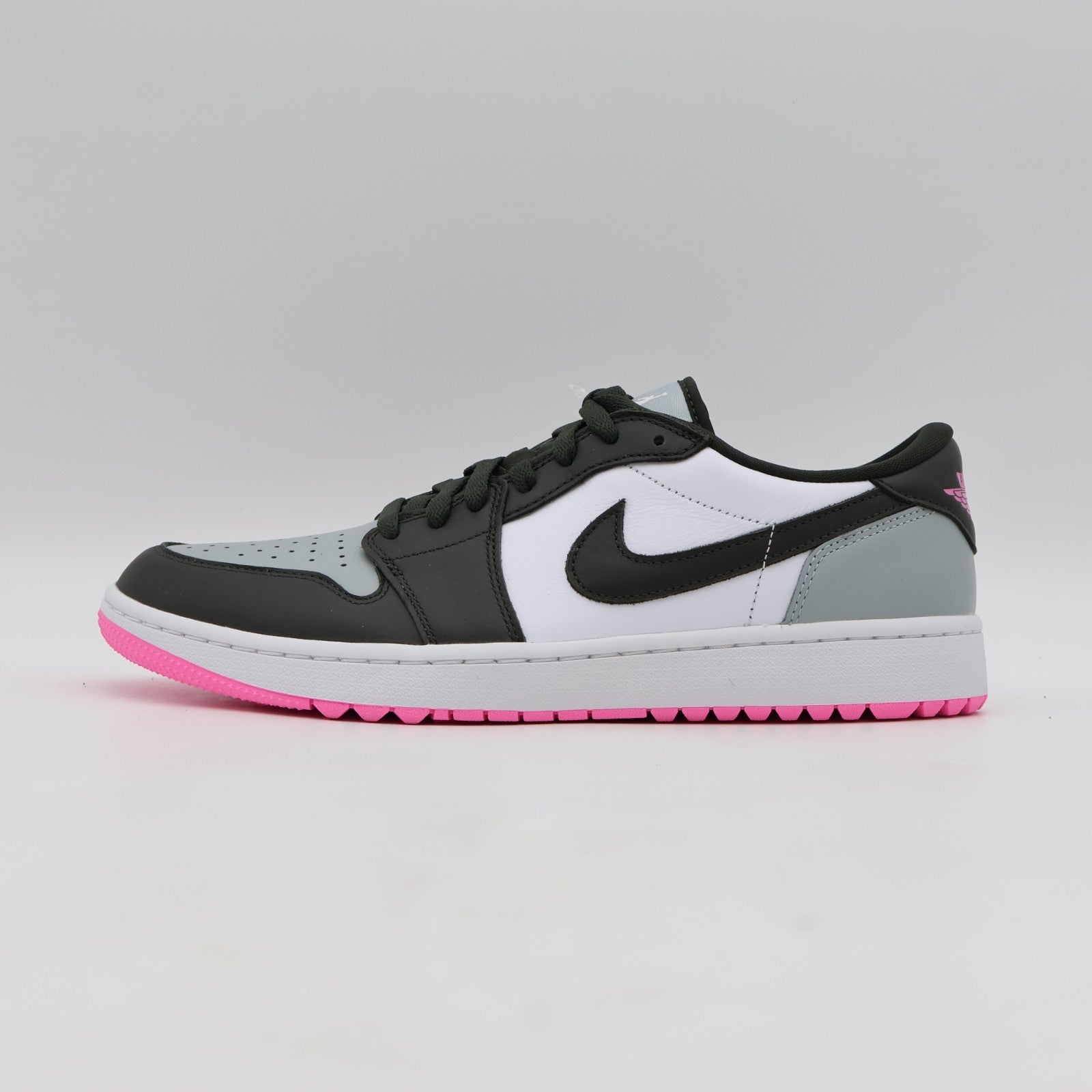DD9315-119 Nike Air Jordan 1 Low Golf White Light Pumice Pink Glow (Men's)