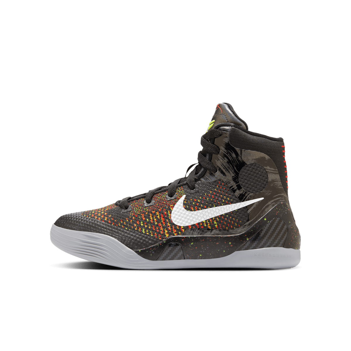 HJ9446-001 Nike GS Kobe 9 Elite Protro Black and Metallic Silver