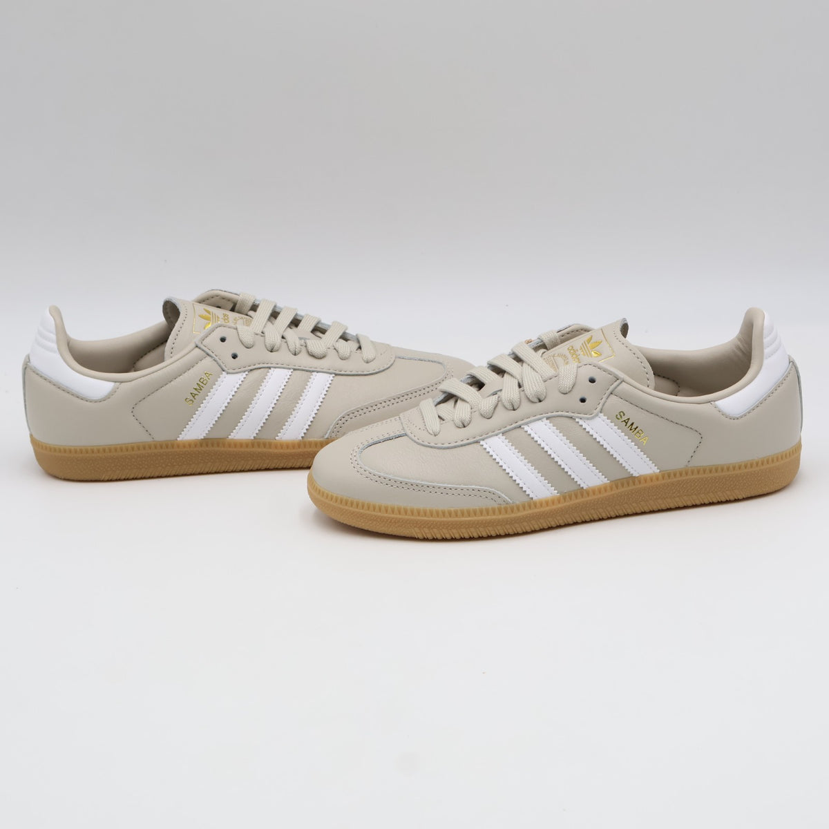 JR0883 adidas Originals Samba OG Beige Cloud White Gum (Men's)