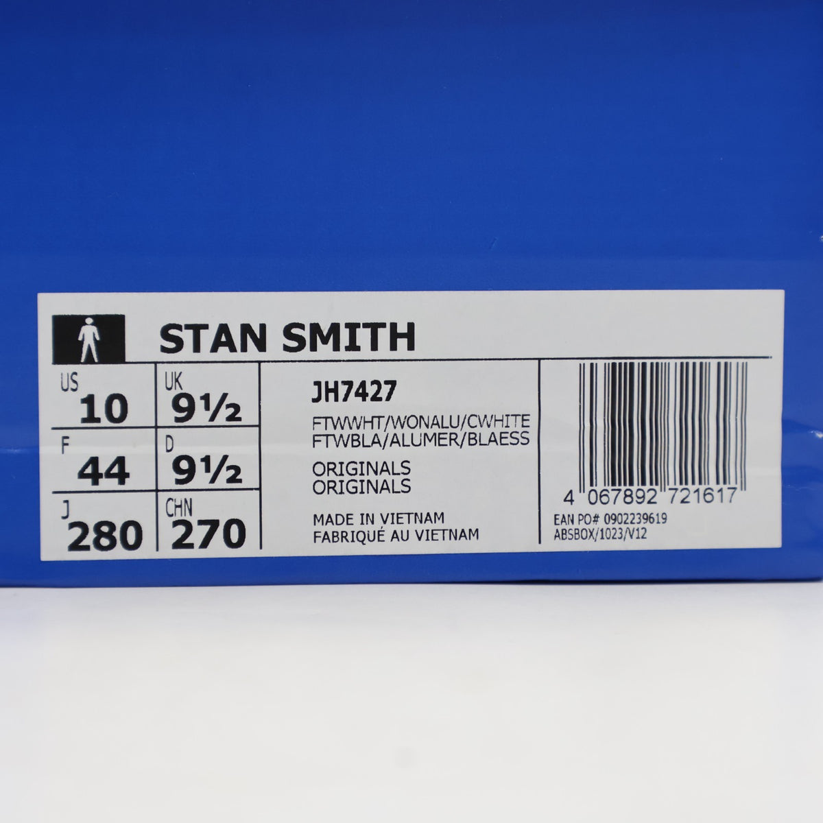 JH7427 adidas Stan Smith "Cloud White/Beige" (Men's)