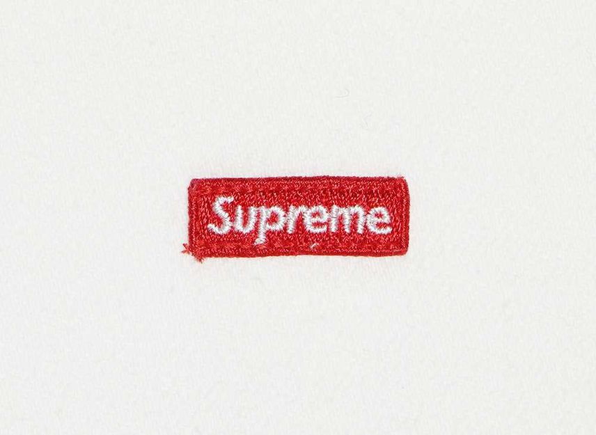 Supreme Small Box Shirt White Denim