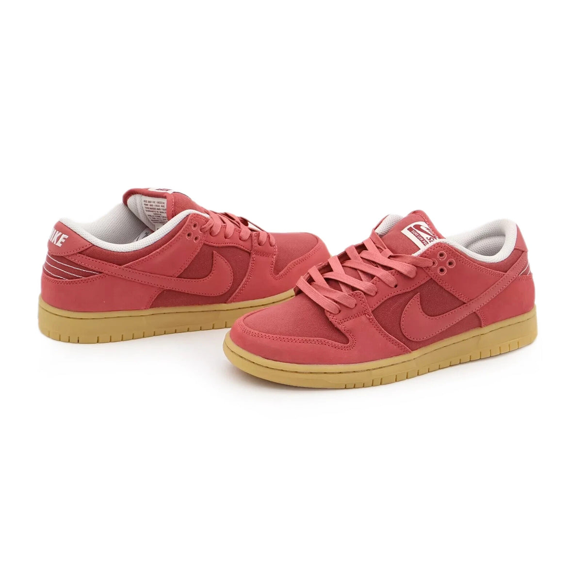 DV5429-600 Nike Dunk Low SB Adobe Red Gum Light Brown Pink Phantom Beige (Men's)