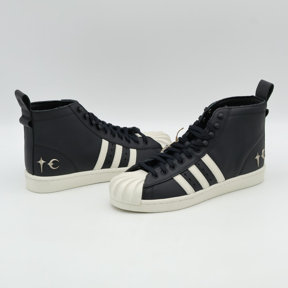 JP6519 THUG CLUB adidas Originals Superstar Boots Luxe Core Black (Men's)