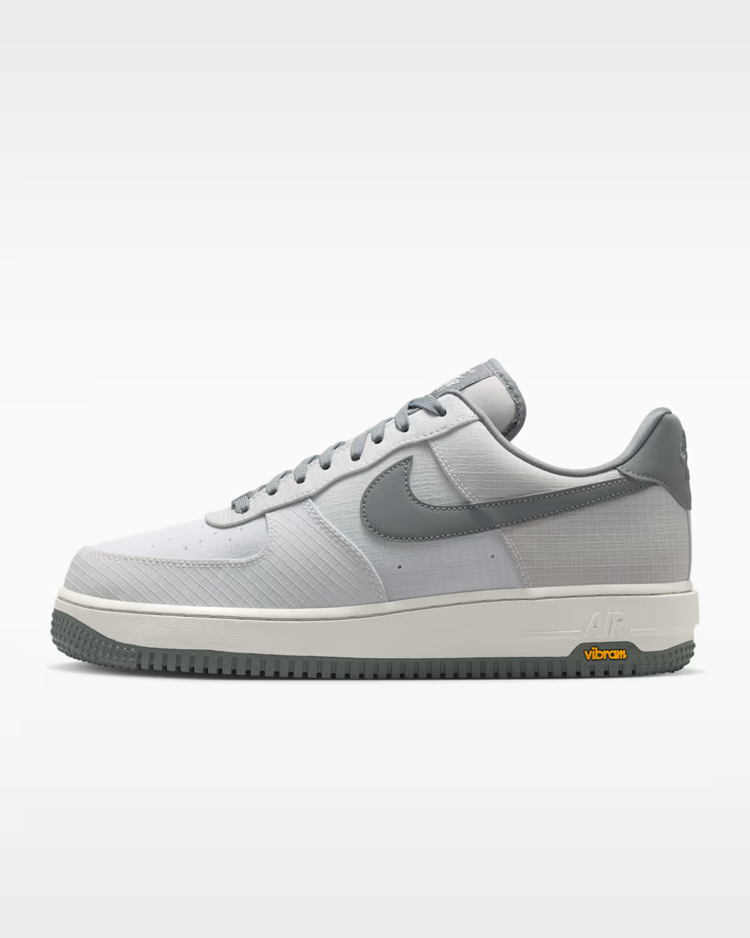 IH1943-100 Nike Air Force 1 Low LX Vibram Summit White Smoke Grey (Men's)