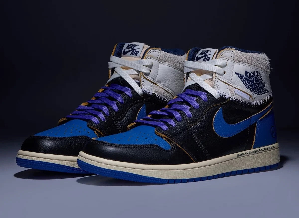 IO7847-001 fragment design UNION Nike Air Jordan 1 High OG Sport Royal (Men's)