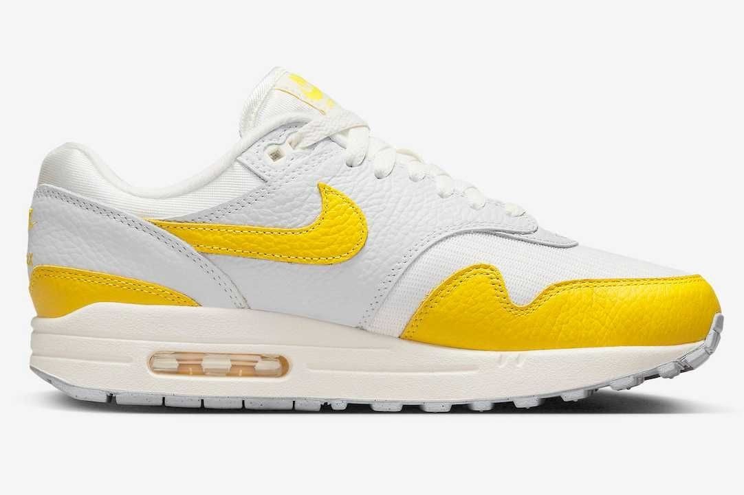 DX2954-001 Nike Air Max 1 "White/Bright Yellow" (Women's)