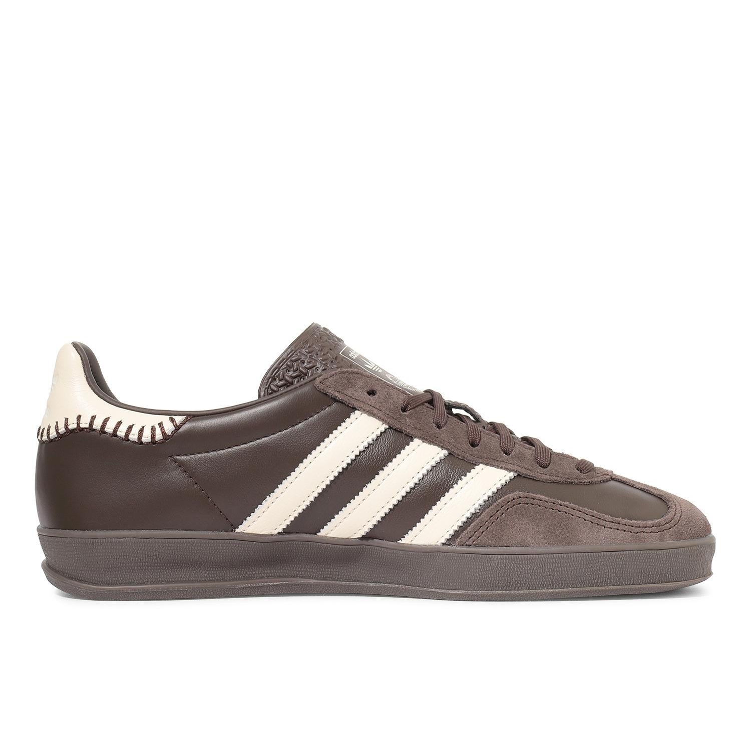 JQ1747 adidas Originals Gazelle Indoor Dark Brown Wonder White Dark Brown (Men's