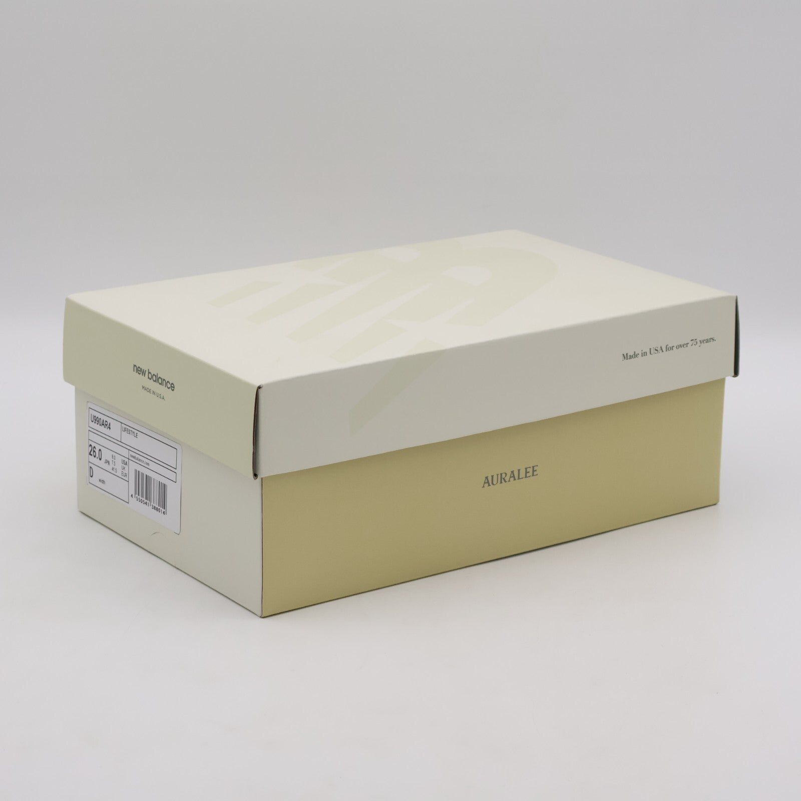U990AR4 AURALEE New Balance 990V4 Taupe (Men's)