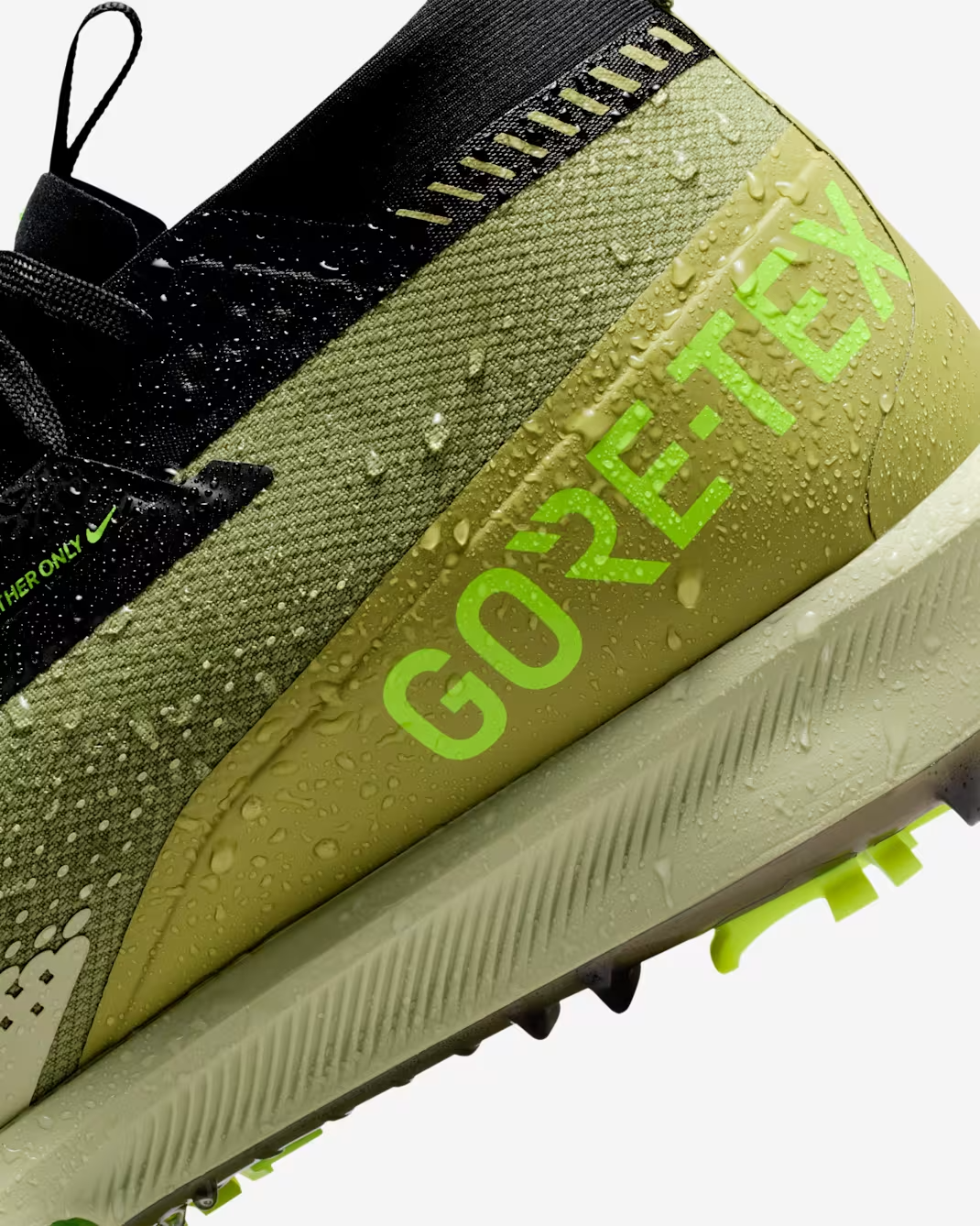 IM5676-300 Nike Infinity Tour 2 GORE-TEX Dusty Olive Volt Black (Men's)