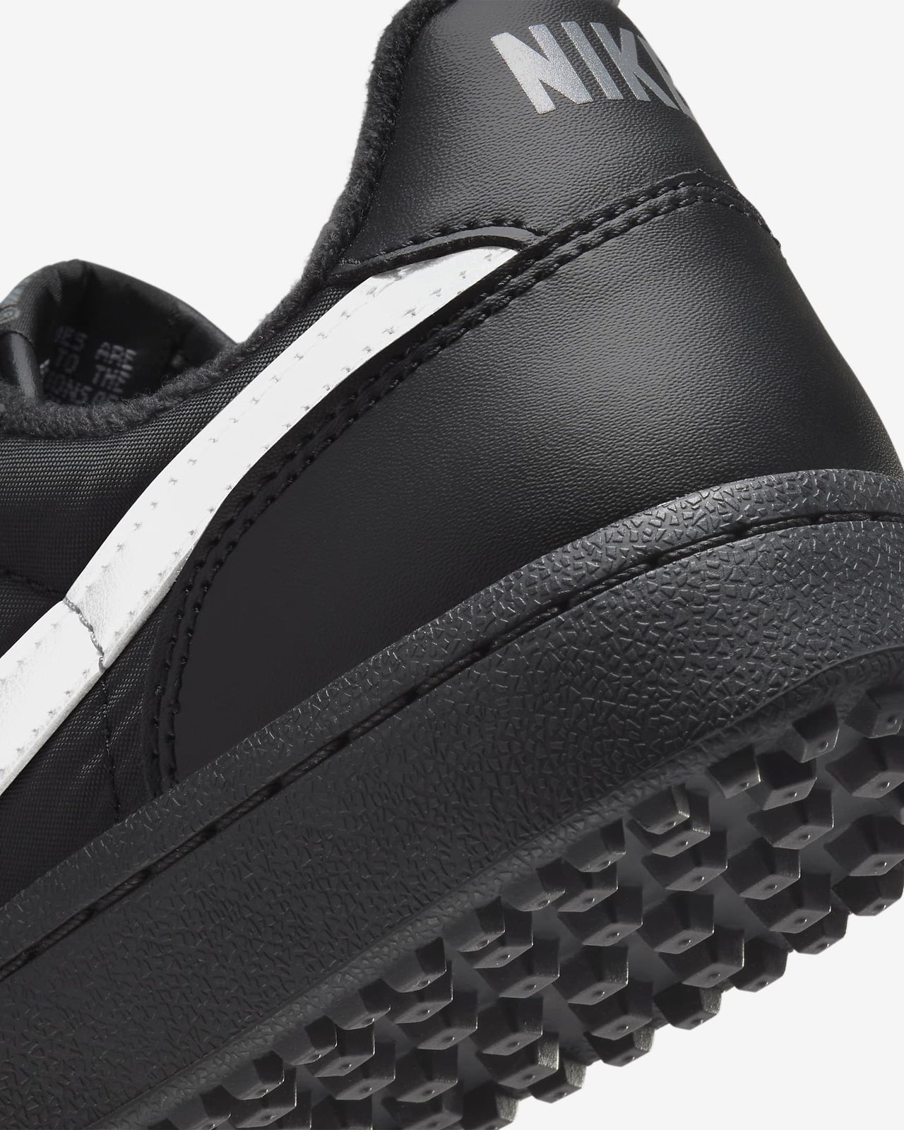 FZ5593-001 Nike Field General Black Black Metallic Silver (Women's)