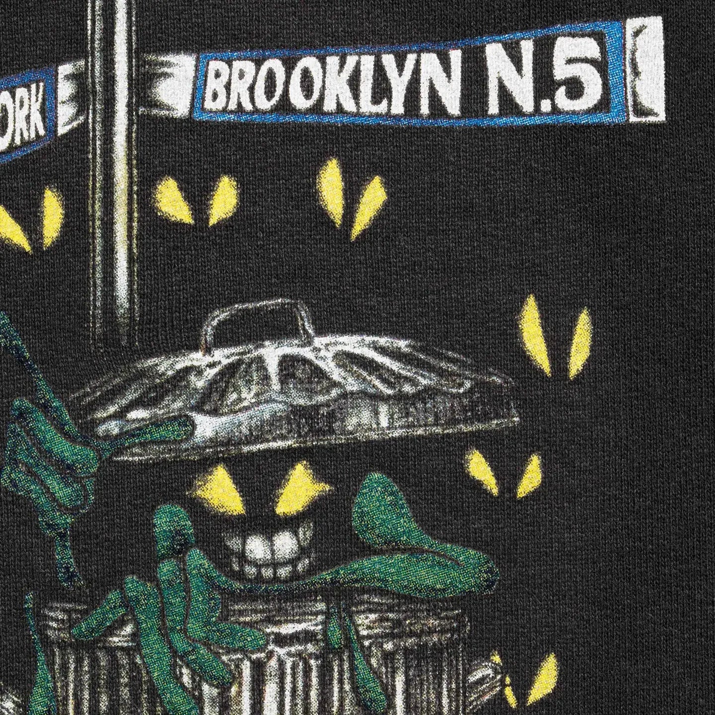 Supreme x DSNY Zip Up Hooded Sweatshirt Black