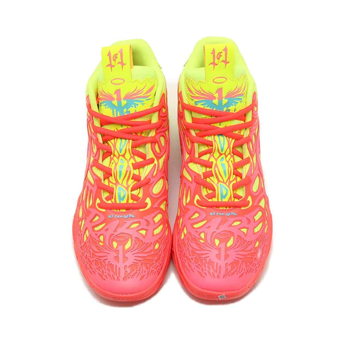 310532-01 Puma MB04 1Love Pink Alert Yellow Alert (Men's)