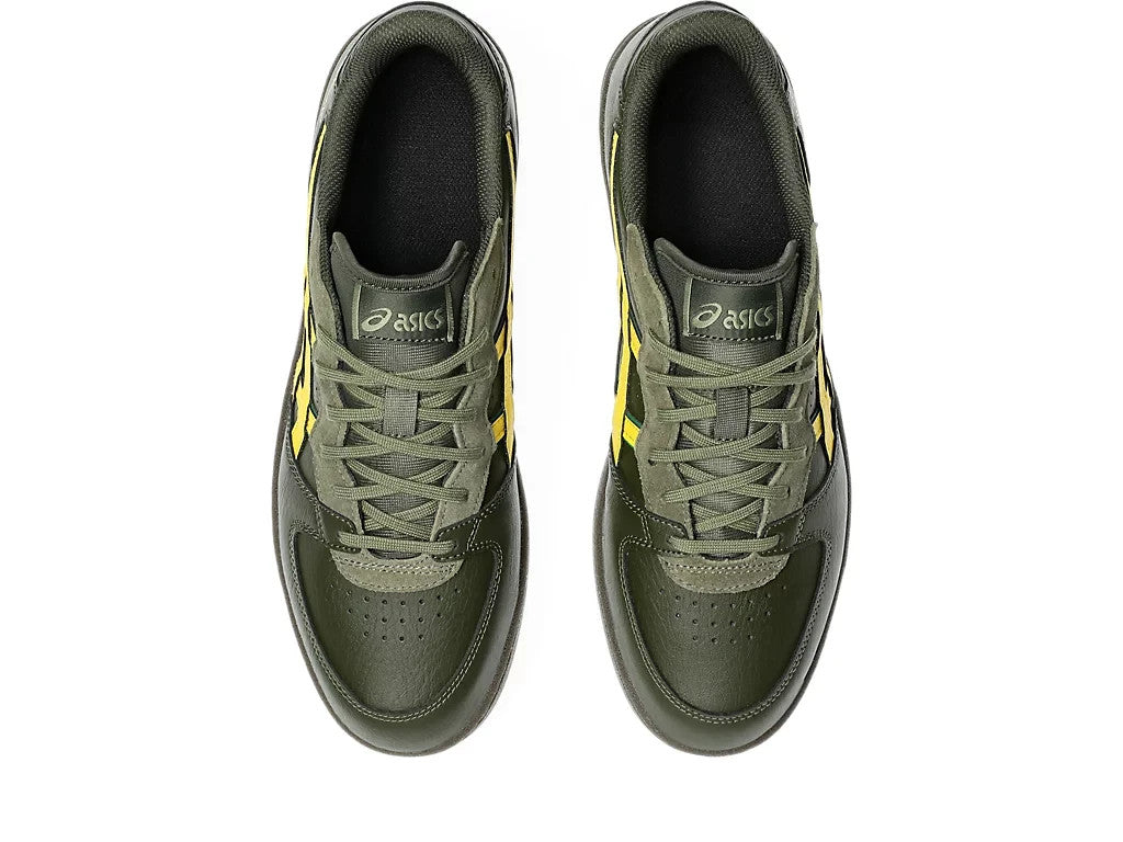 1203A451-301 Asics Skyhand OG Olive Canvas Tai Chi Yellow (Men's)