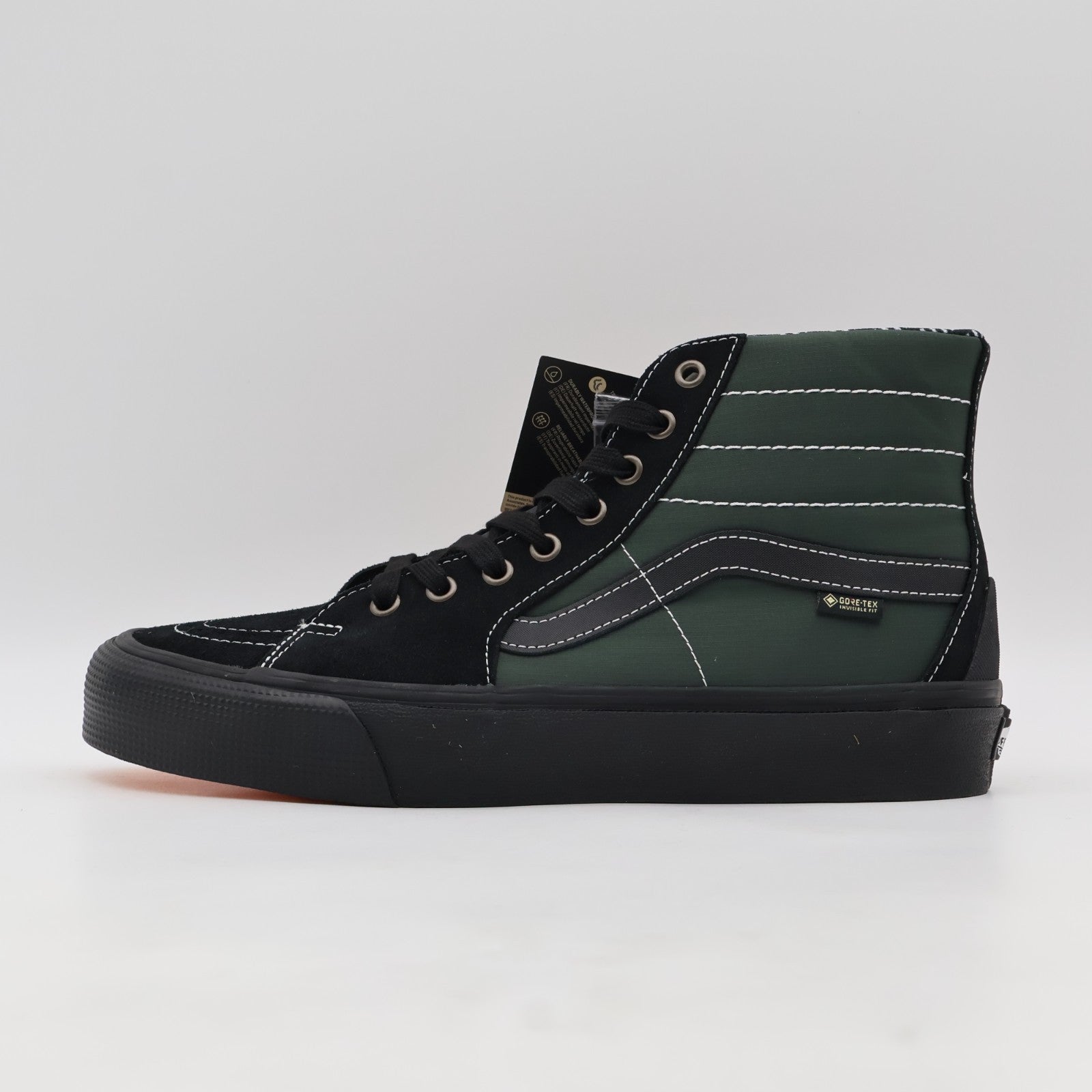 VN000DCBYJ7 Vans Sk8-Hi GORE-TEX Outdoor Black Green (Men's)