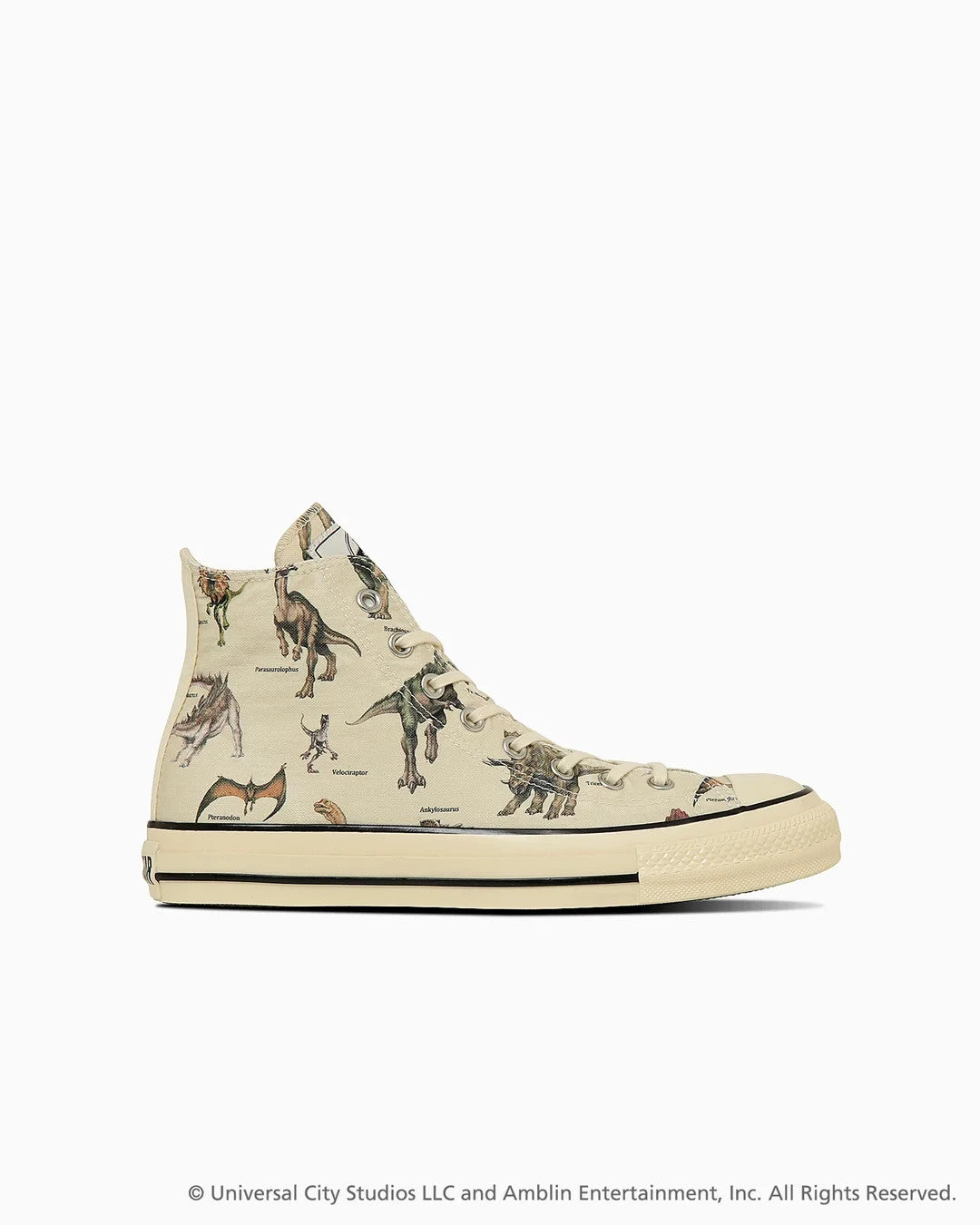 31315570 Jurassic Park Ã Converse All Star Aged DP Hi Natural (Men's)