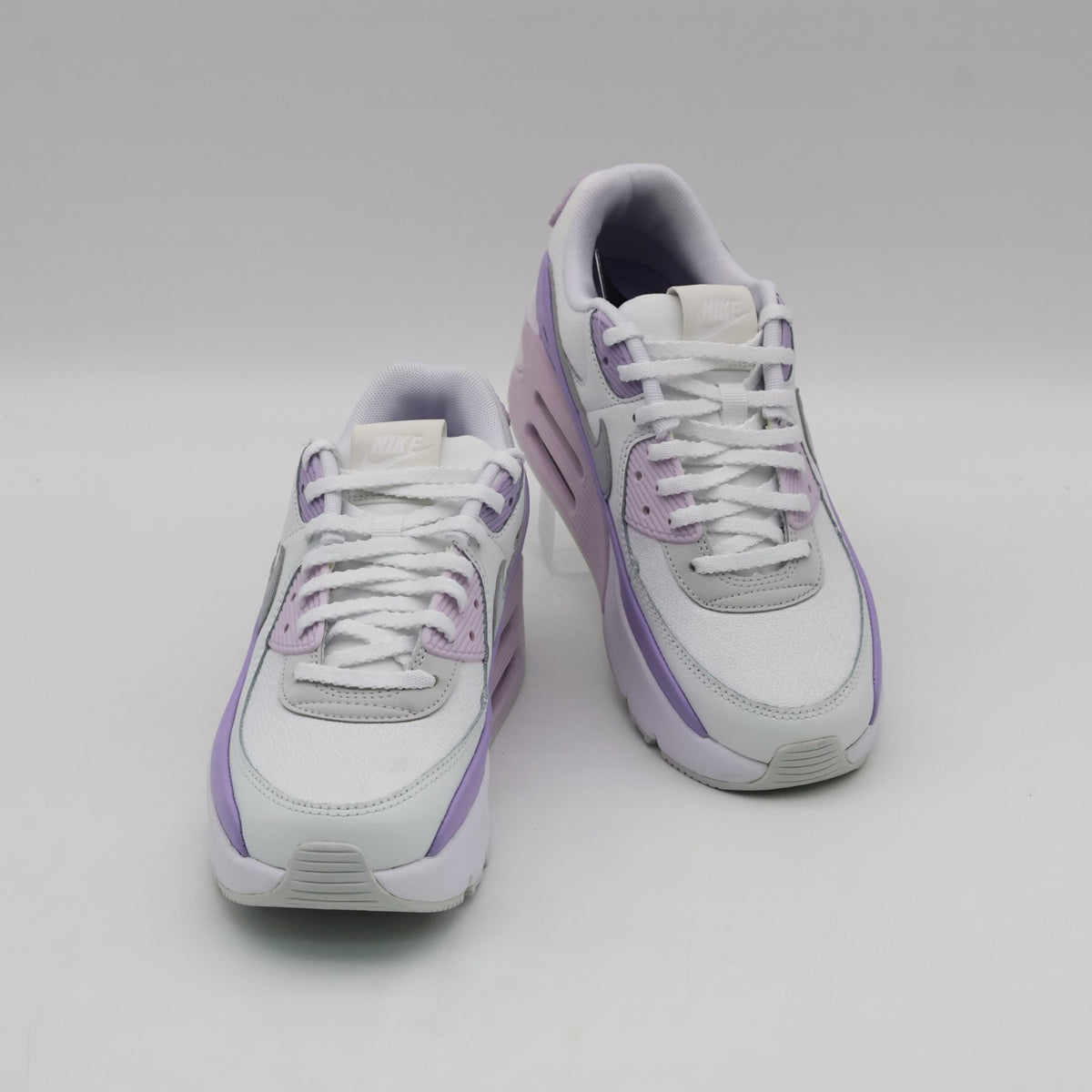FD4328-113 Nike Air Max 90 LV8 White Hydrangeas Summit White Wolf Grey (Women's)