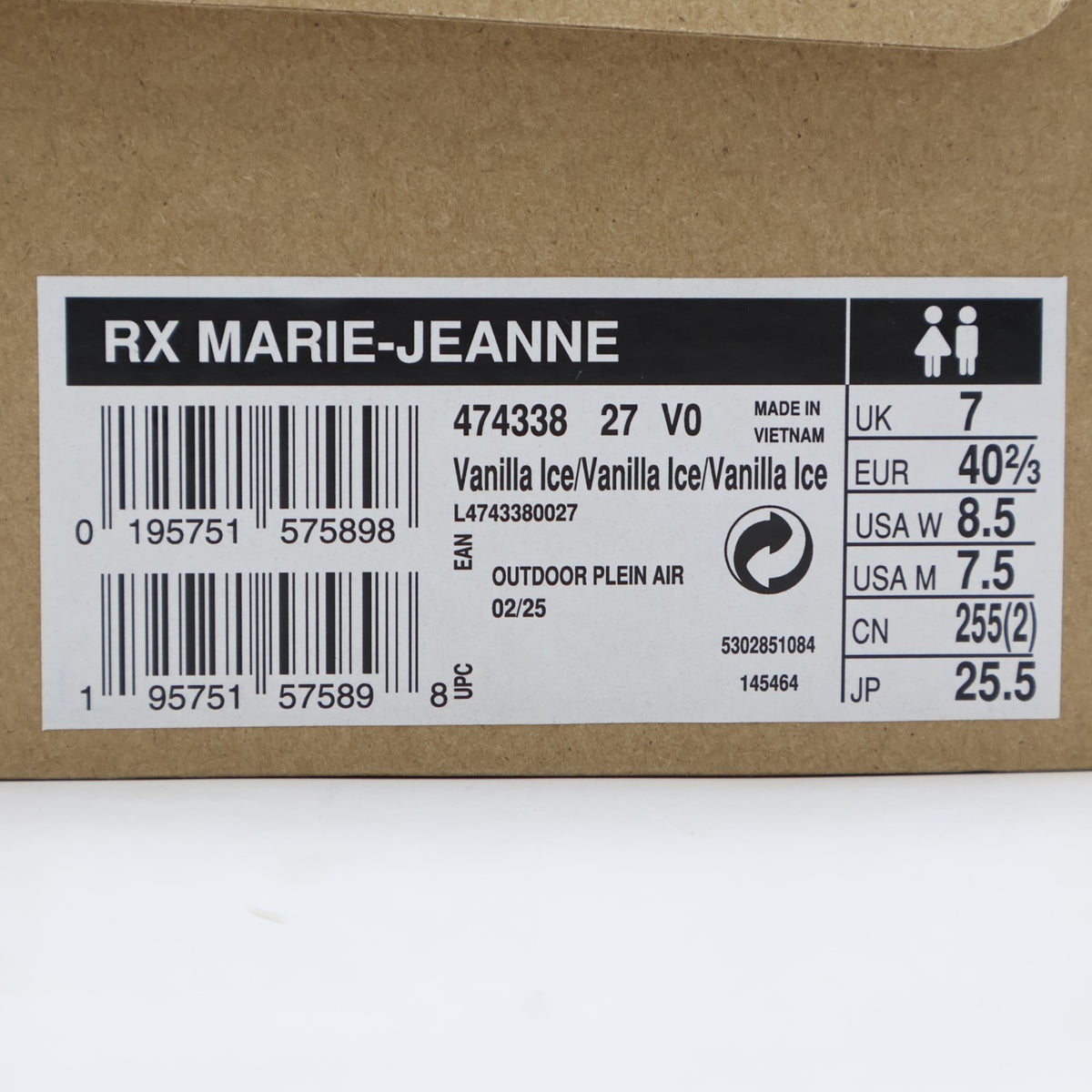 L47433800 Salomon RX Marie-Jeanne Vanilla Ice (Men's)