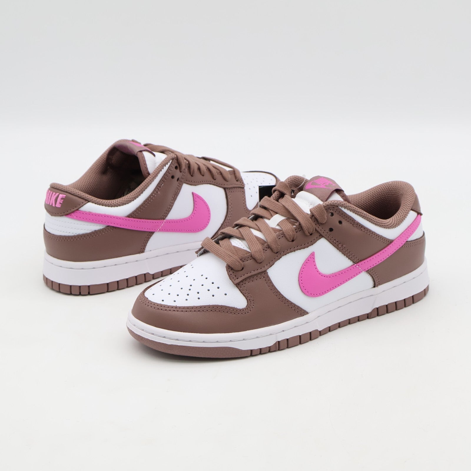 FZ3611-208 Nike Dunk Low Smokey Mauve Playful Pink White Brown Beige (Women's)