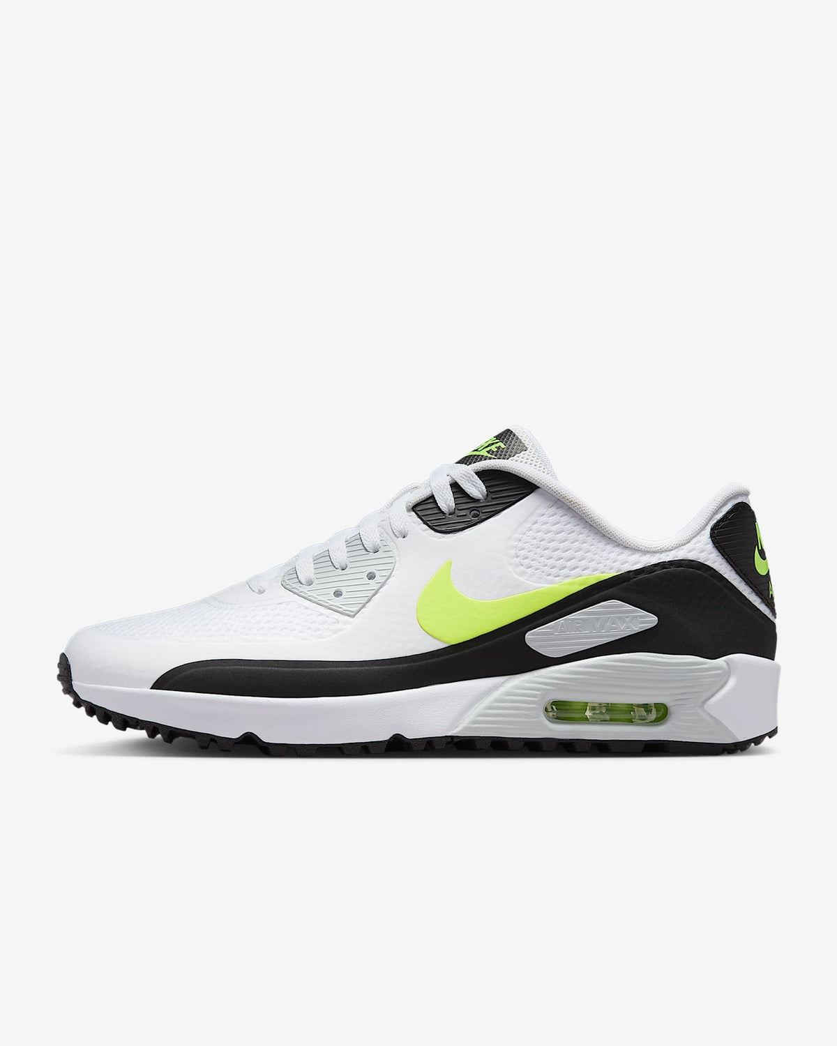 HV9305-103 Nike Air Max 90 G White Hot Lime (Men's)