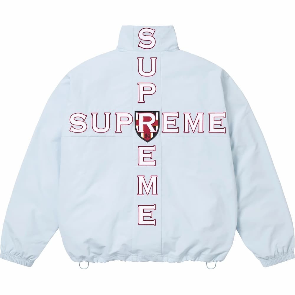 Supreme Cross Track Jacket Light Blue