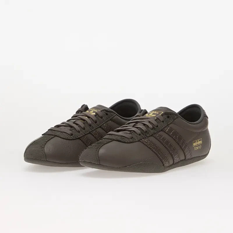 KJ7552 adidas Tokyo "Charcoal/Gold Metallic" (Women's)