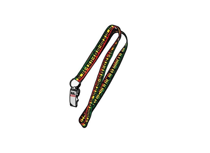 Supreme Martine Rose Lanyard With Whistle Multi