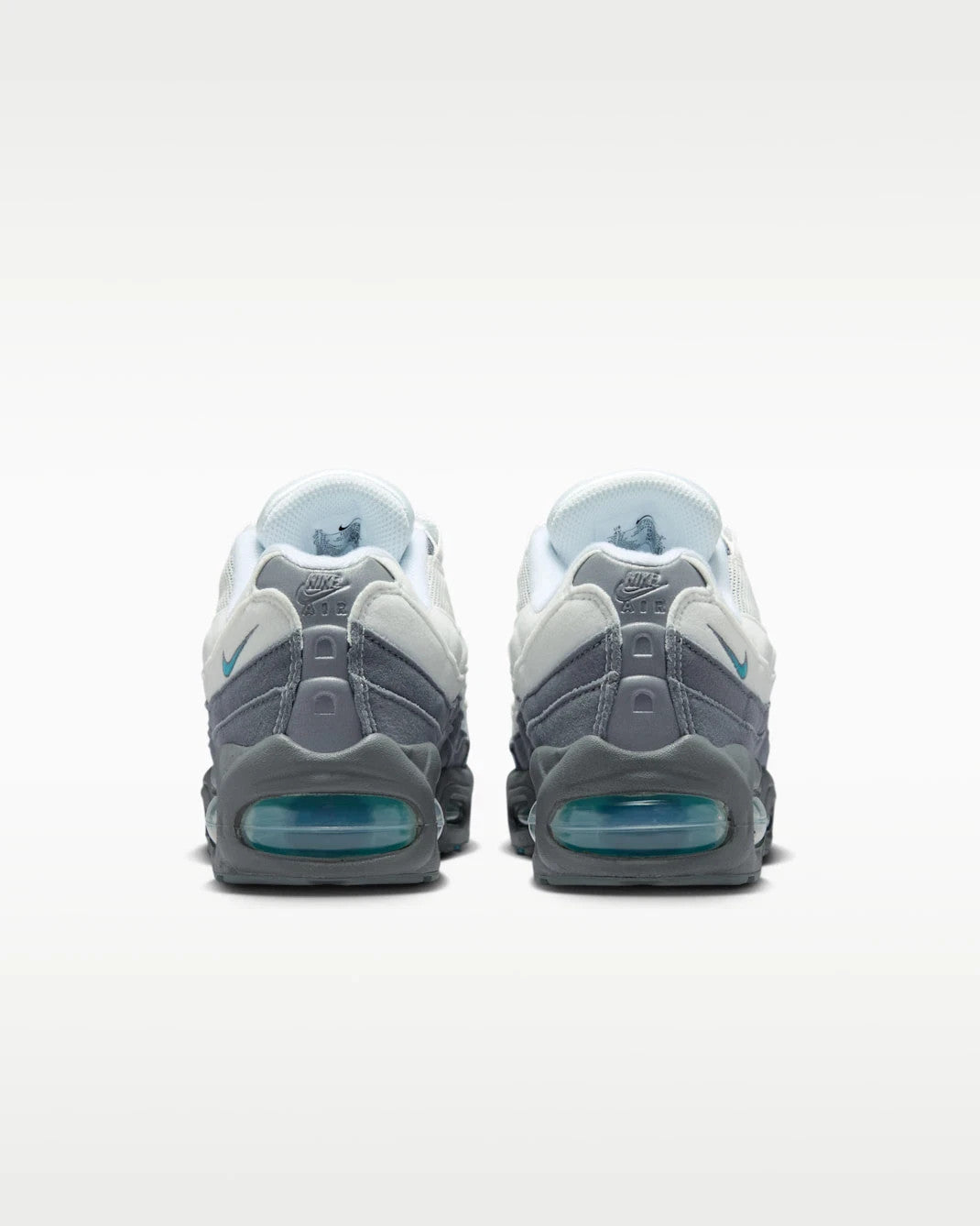 HF7054-103 Nike GS Air Max 95 Big Bubble "Summit White/Smoke Grey"