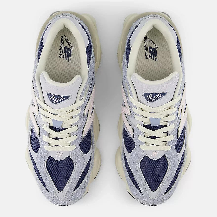 U9060NVP New Balance 9060 Light Arctic Grey/Vintage Indigo/Pink Granite (Men's)