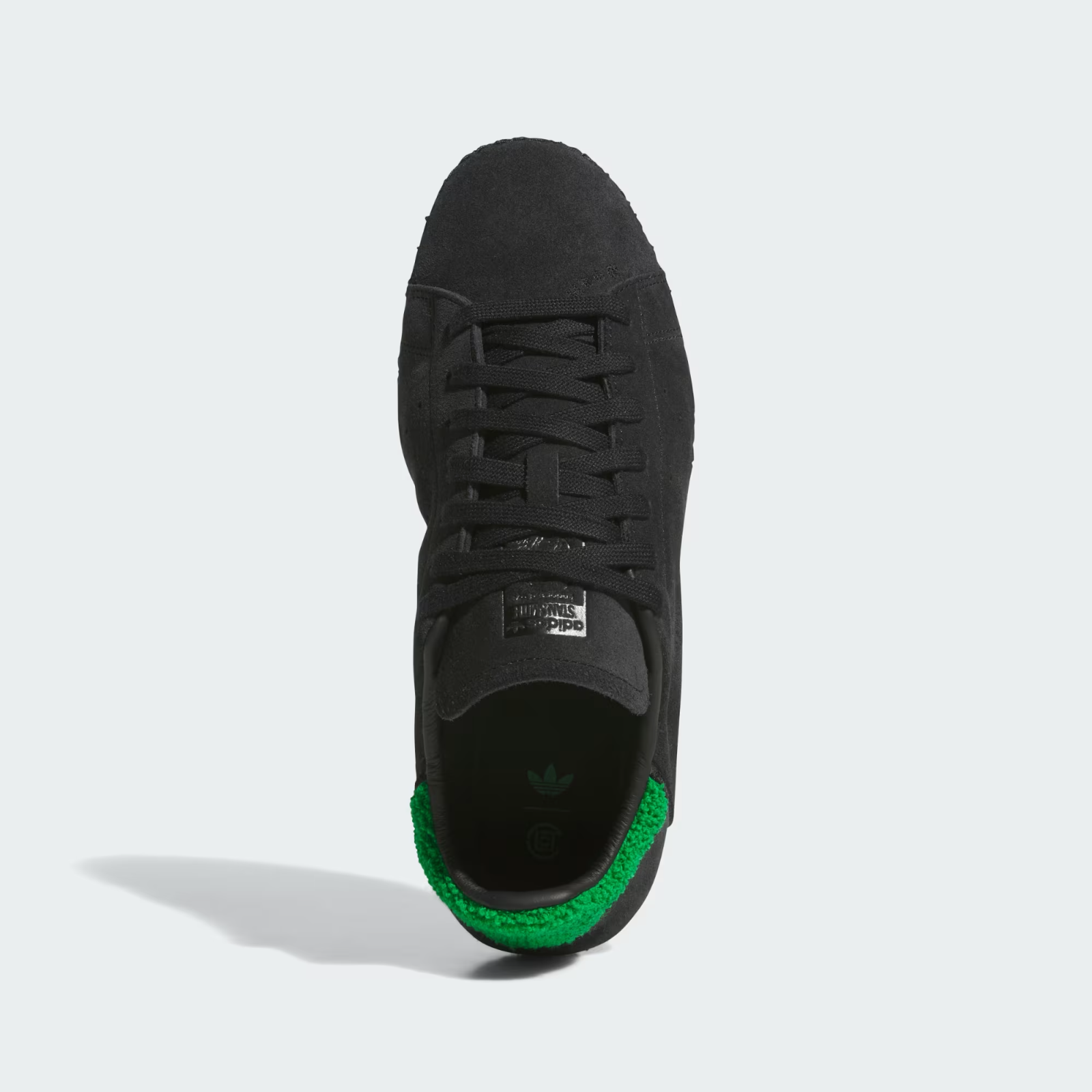 JQ9227 CLOT x adidas Originals Stan Smith Cloud Black Green Core Black (Men's)