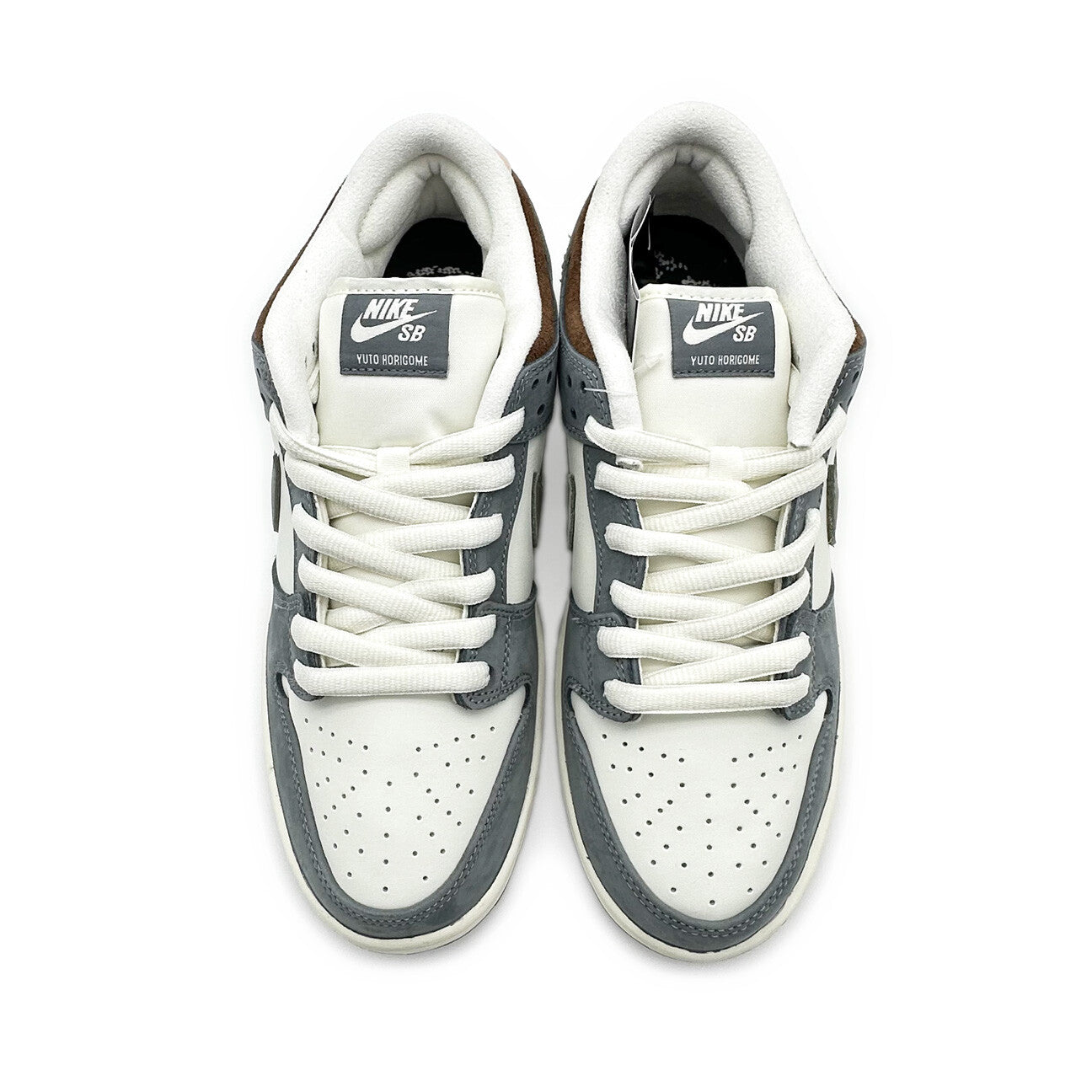 FQ1180-001 Yuto Horigome Ã Nike SB Dunk Low Pro QS Wolf Iron Grey Sail (Men's)