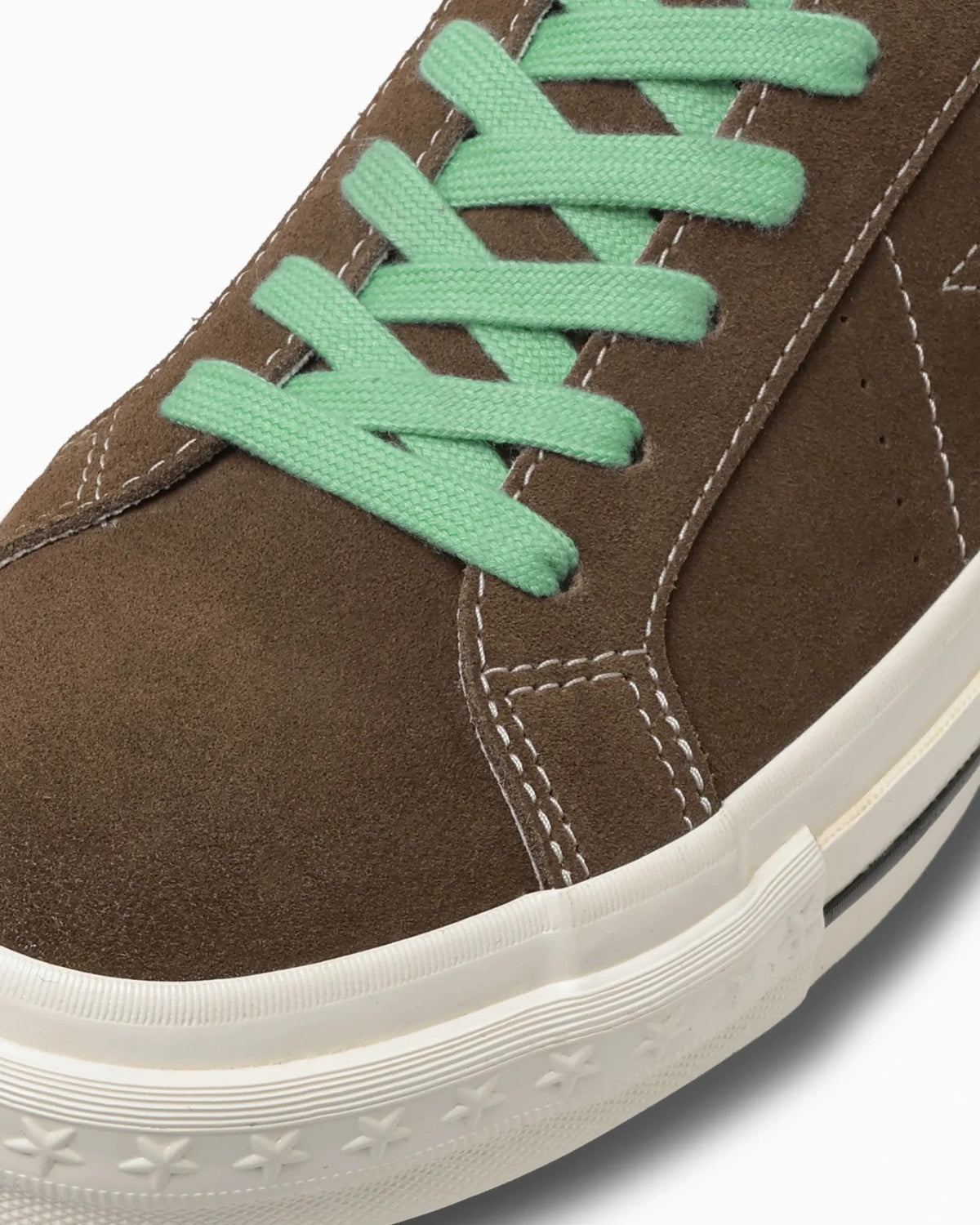 33703192 Converse One Star Aged Suede "Brown/Jade Green" (Men's)