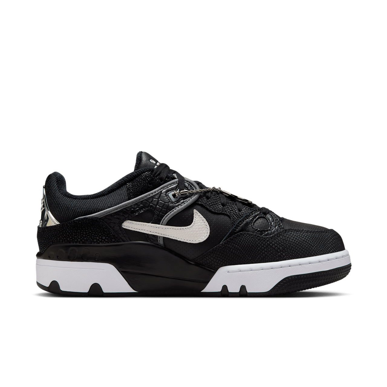 HF7630-001 NIGO Nike Air Force 3 Low Black White Heel Logo NIGO (Men's)