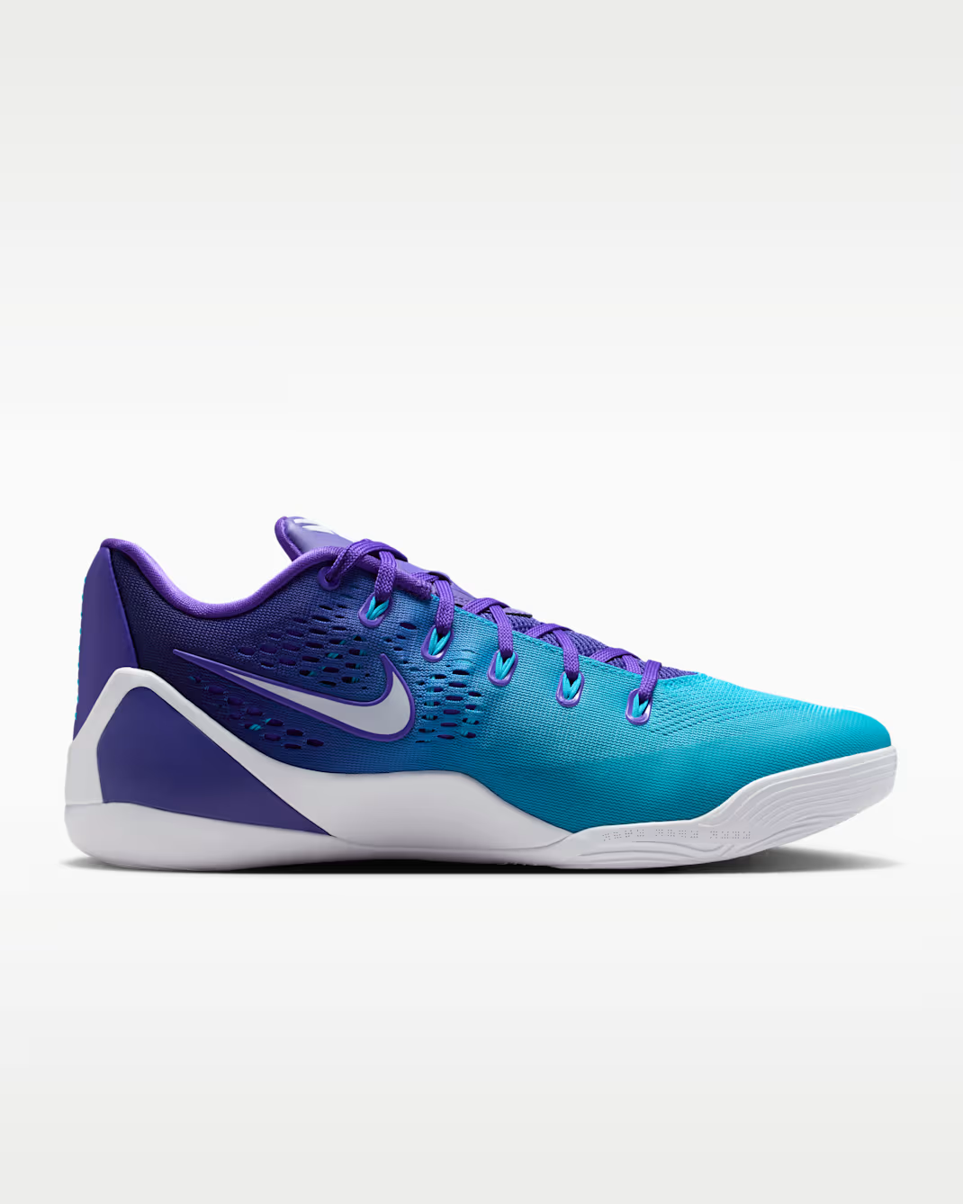 IM6119-500 Nike Kobe 9 Elite Low Protro Hornets (Men's)