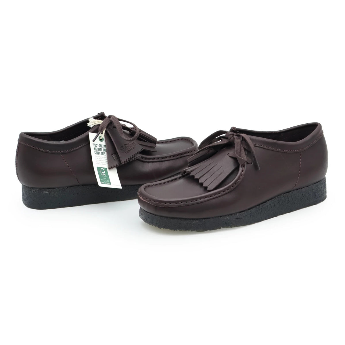 26182787 Clarks Wallabee Purple Grape Leather ( Men's )