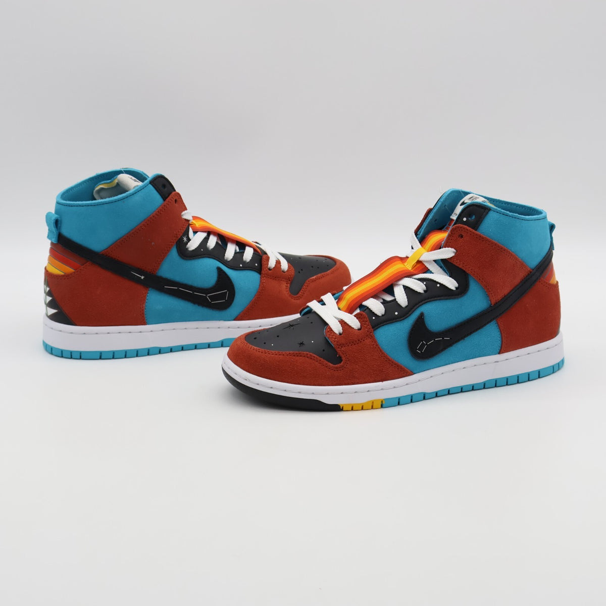 FQ1775-400 Diâorr Greenwood Nike SB Dunk High Decon QS Turquoise Blue (Men's)