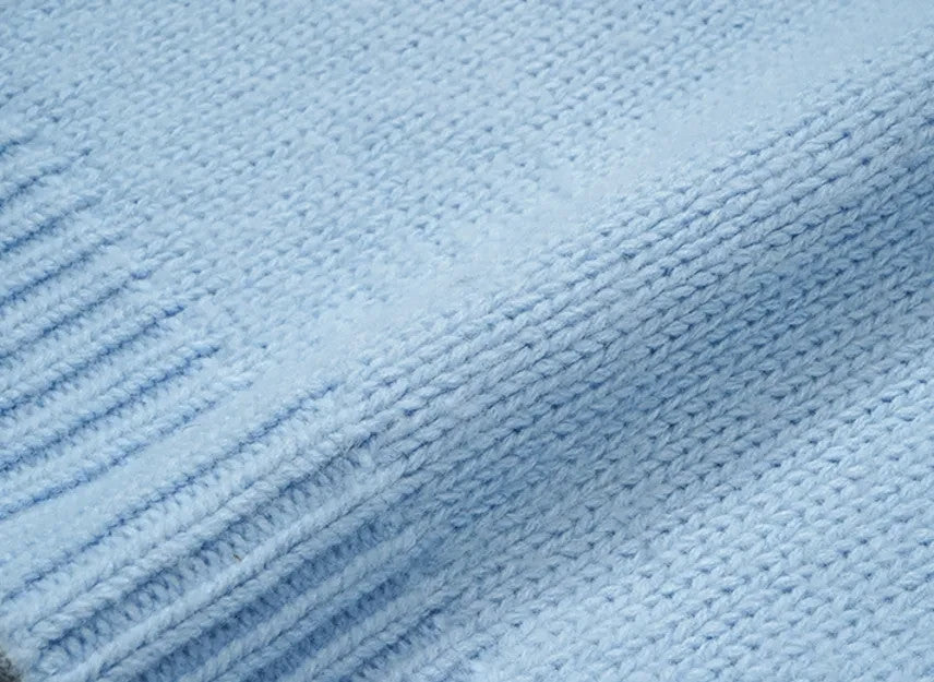 Supreme Old English Sleeves Sweater "Light Blue"
