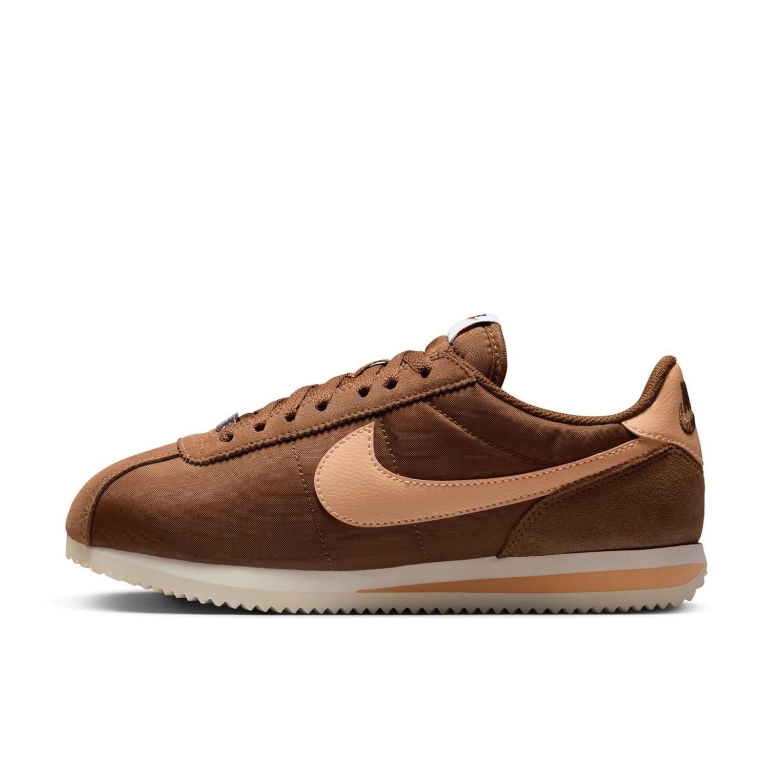 DZ2795-202 Nike  Cortez Textile Light British Tan Sail Orange Chalk (Women's)