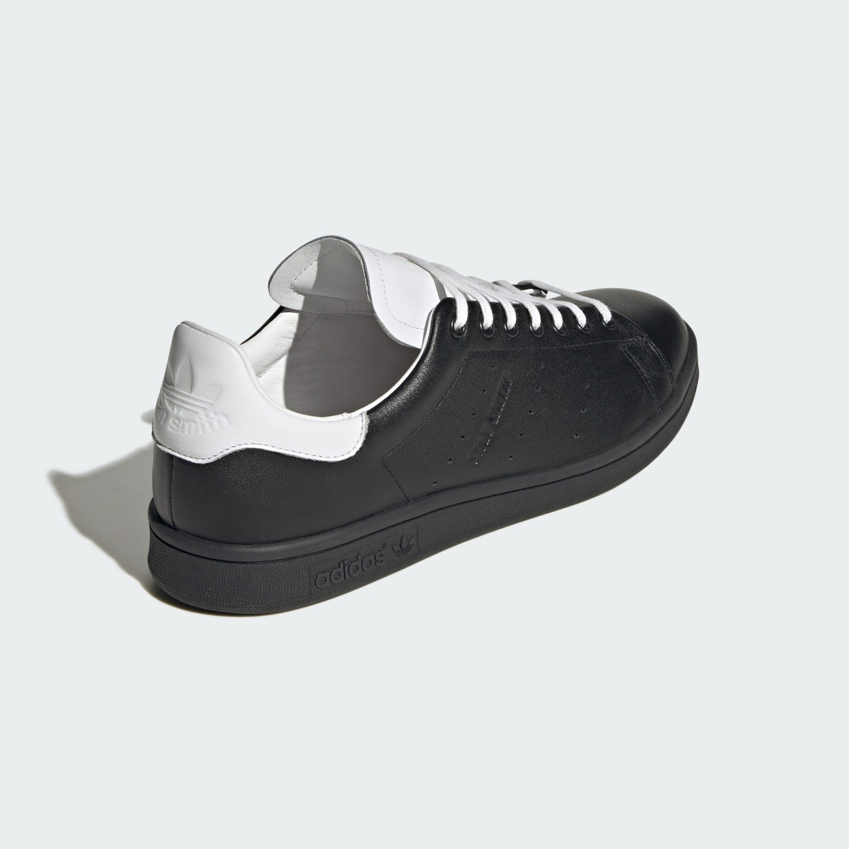JH9719 adidas Originals Stan Smith Lux Core Black Cloud White (Men's)