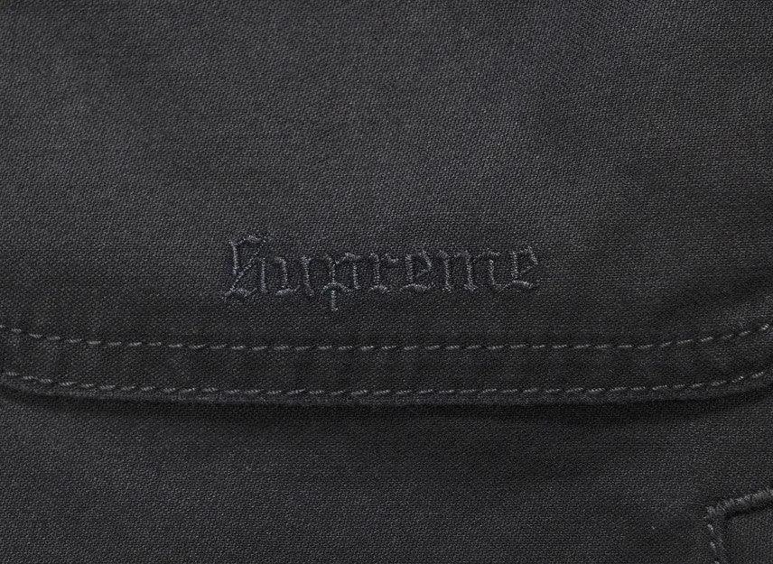 Supreme Cordura Twill Utility Jacket "Black"