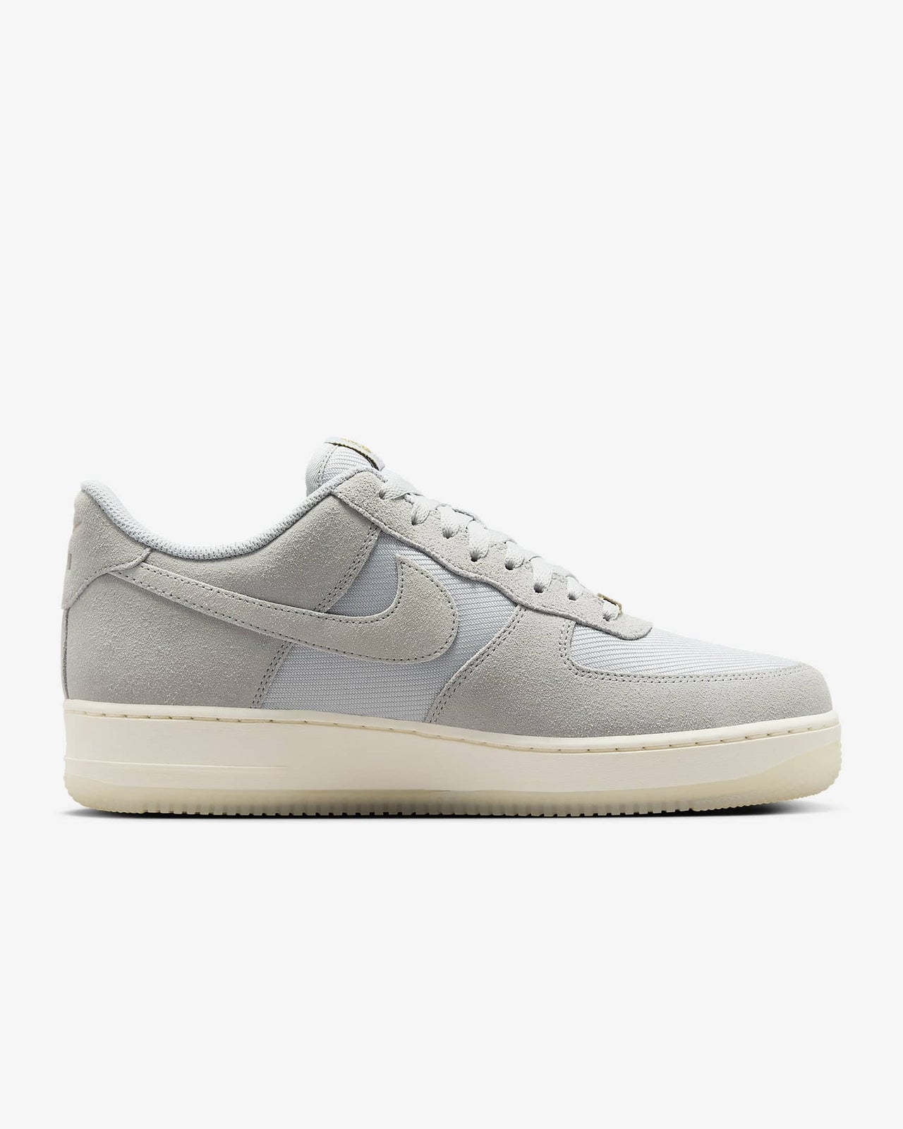 FZ5222-001 Nike Air Force 1 '07 LV8 Light Smoke Grey Metallic Gold Pale (Men's)