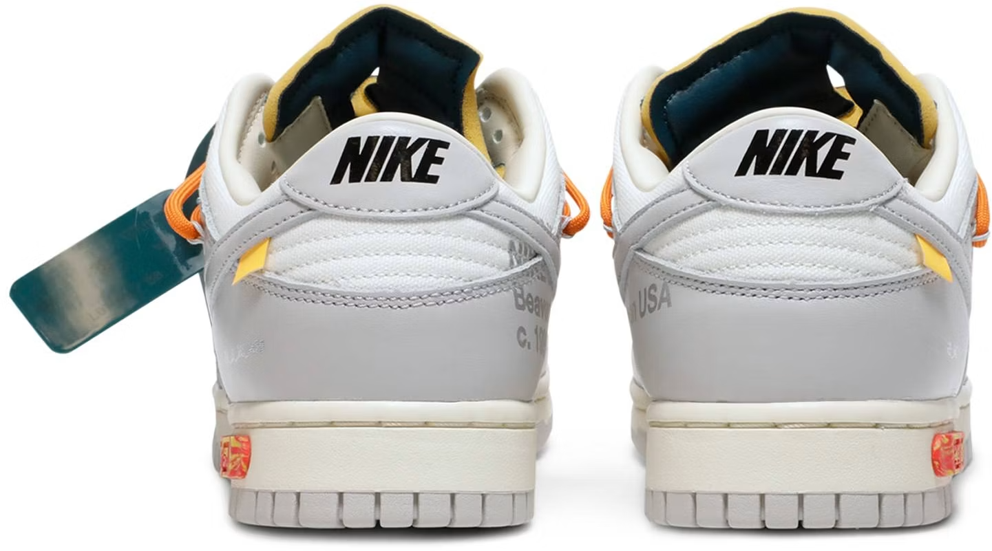 DM1602-104 Off-White Ã Nike Dunk Low 1 of 50 "Lot.44" (Men's)