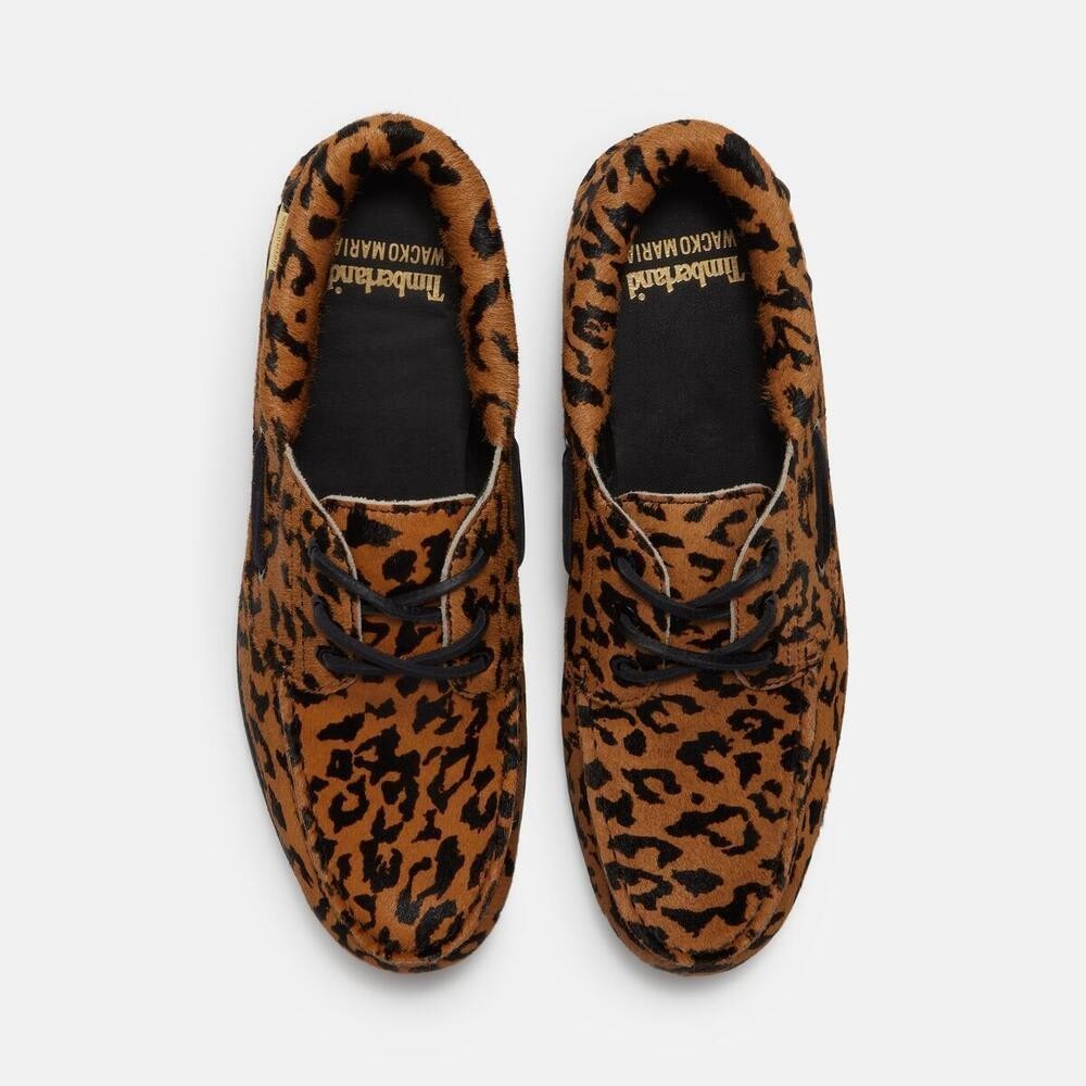 TB0A44YFAHC WACKO MARIA Timberland 3 Eye Classic Lug Leopard (Men's)